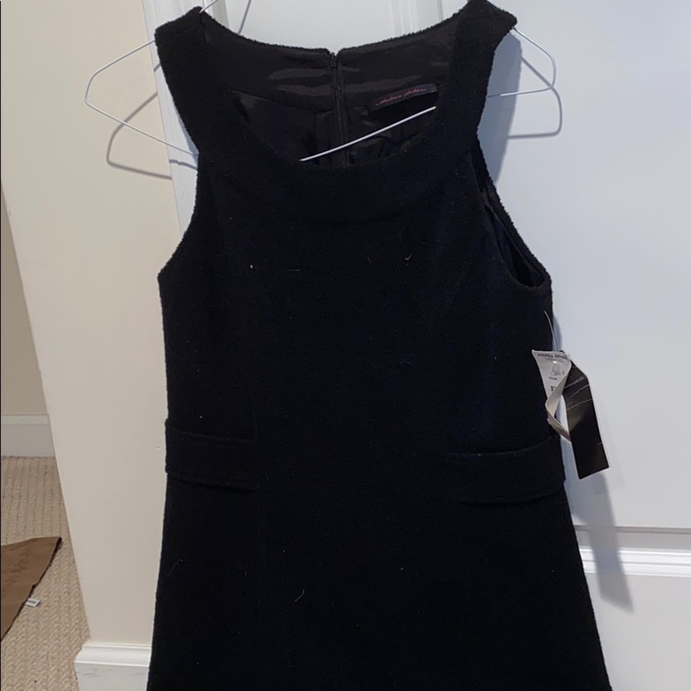 Black Andrea Behar Tank Dress Size 10 NWT